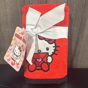 New Hello Kitty Holding A Red Envelope Love Note Hand Towels Towel Pack Of 2